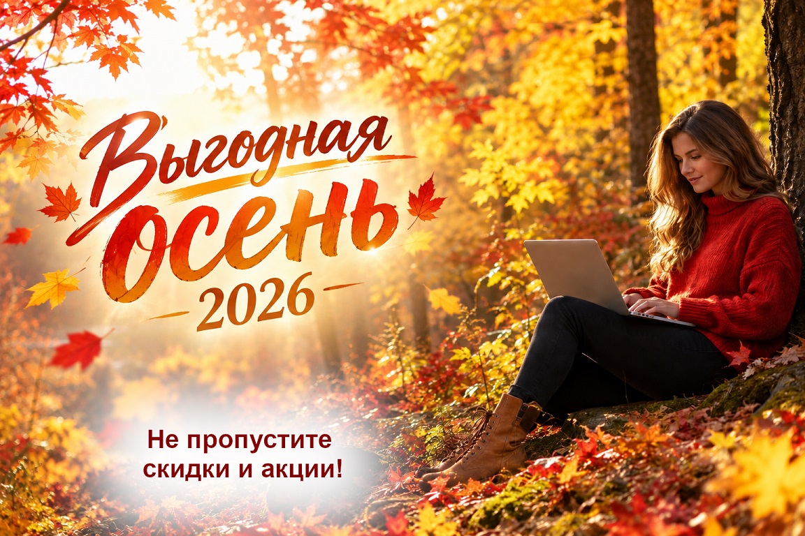 Скидки осенью 2026